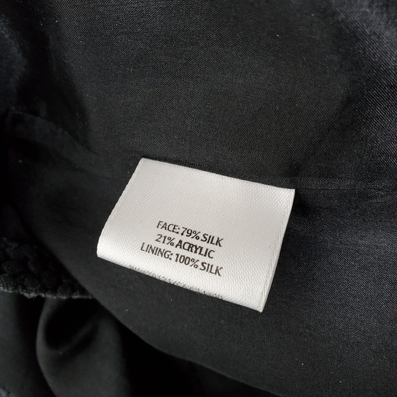 Eileen Fisher silk blend cheetah print  3/4 sleeve pea coat size medium - Picture 5 of 11